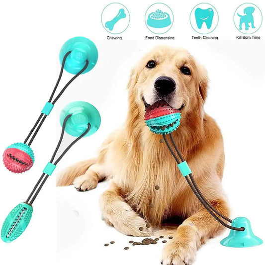 Dog Toy Silicone Suction Cup